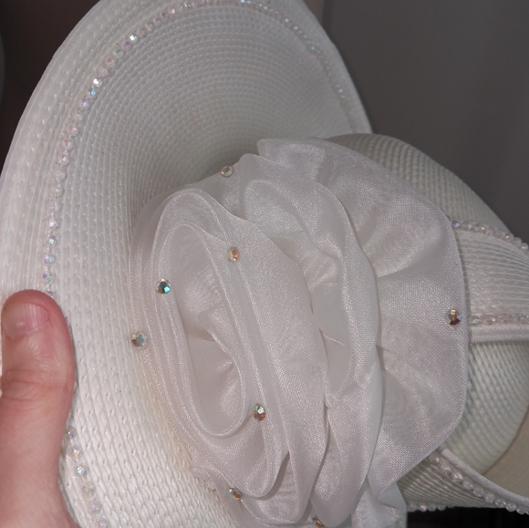 Vintage Jody G for Sylvia of St Louis Vintage white hat